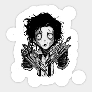 Edward Scissorhands Sticker